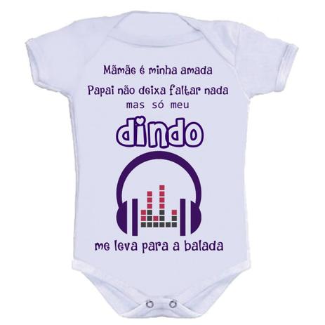 Body Divertido - Balada Com DINDO F - Kalundu kids Menor preço em Body Divertido - Balada Com DINDO F - Kalundu kids