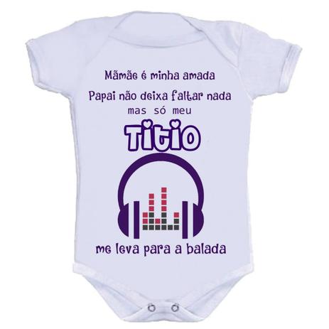 Body Divertido - Balada Com TITIO F - Kalundu kids Menor preço em Body Divertido - Balada Com TITIO F - Kalundu kids