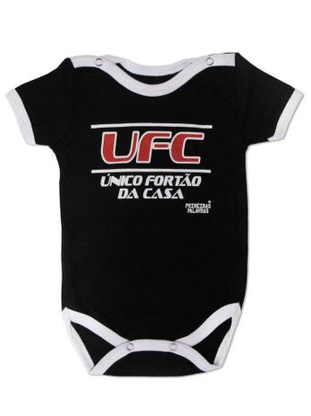 Body Divertido para Bebê UFC Manga Curta - Primeiras palavras Menor preço em Body Divertido para Bebê UFC Manga Curta - Primeiras palavras