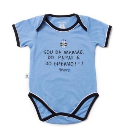 Body Grêmio Com Frase ”Sou da Mamãe..” Revedor Menor preço em Body Grêmio Com Frase ”Sou da Mamãe..” Revedor