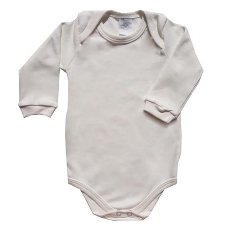 Body Liso Manga Longa Creme - Bicho molhado Menor preço em Body Liso Manga Longa Creme - Bicho molhado