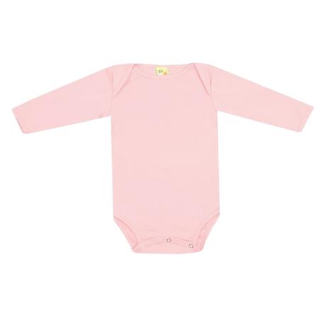 Body Liso Manga Longa Rosa - Roupas de bebê rdb Menor preço em Body Liso Manga Longa Rosa - Roupas de bebê rdb