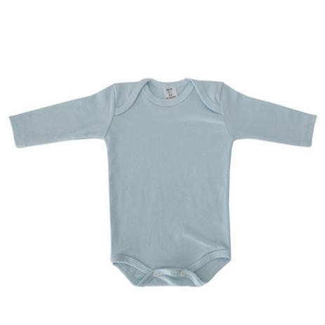 Body Manga Longa Ribana Canelado DVK Baby Azul M Menor preço em Body Manga Longa Ribana Canelado DVK Baby Azul M