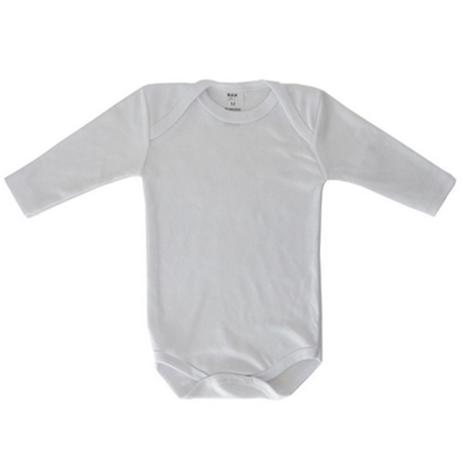 Body Manga Longa Ribana Canelado DVK Baby Branco M Menor preço em Body Manga Longa Ribana Canelado DVK Baby Branco M