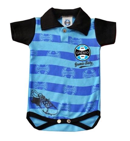 Body Polo Grêmio Baby Oficial - Bebê brasileiro Menor preço em Body Polo Grêmio Baby Oficial - Bebê brasileiro