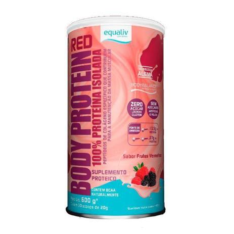 Body Protein Red - 600g - Proteína de Colágeno - Frutas Vermelhas - Equaliv Menor preço em Body Protein Red - 600g - Proteína de Colágeno - Frutas Vermelhas - Equaliv