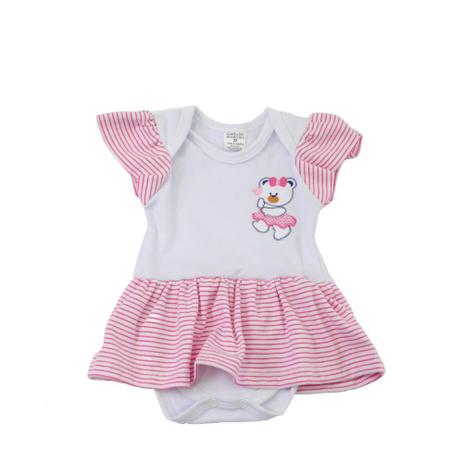 Body Saia com Bordado Rosa - Ursinha - Aquarela baby é boa?