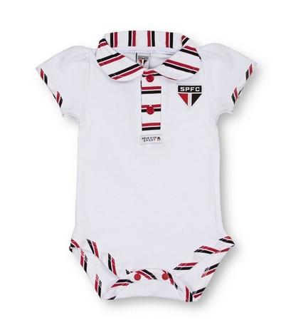 Body São Paulo Manga Curta Feminino Revedor Menor preço em Body São Paulo Manga Curta Feminino Revedor