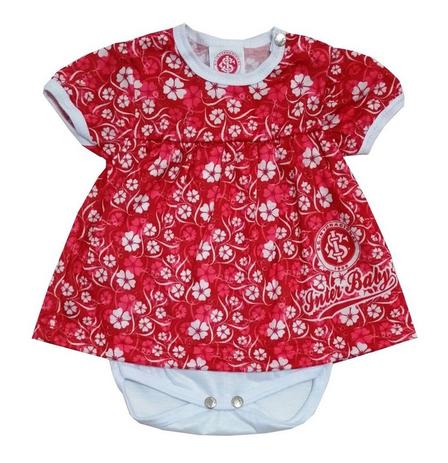Body Vestido Internacional Baby Floral Oficial - Bebê brasileiro Menor preço em Body Vestido Internacional Baby Floral Oficial - Bebê brasileiro