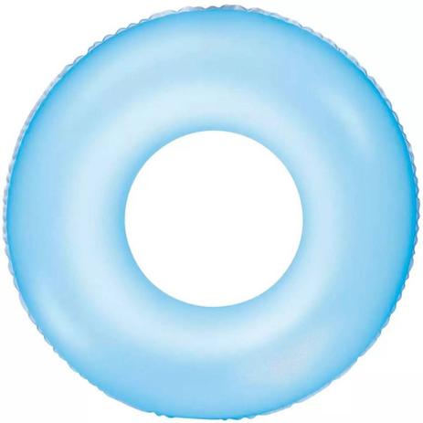 Boia Circular Transparente Infantil Neon 51 cm Azul Bestway Menor preço em Boia Circular Transparente Infantil Neon 51 cm Azul Bestway
