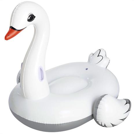 Boia Cisne Branco Gigante 196 cm - Bestway Menor preço em Boia Cisne Branco Gigante 196 cm - Bestway