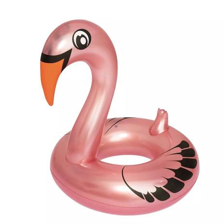 Boia Cisne Gigante Perolado Rosa Mor 1,28m Menor preço em Boia Cisne Gigante Perolado Rosa Mor 1,28m