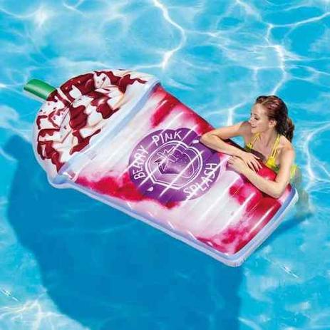 Boia Colchão Flutuante Inflável Para Piscina Milk Shake Intex 58777 Menor preço em Boia Colchão Flutuante Inflável Para Piscina Milk Shake Intex 58777