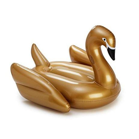 Boia de Piscina Inflável Cisne Gigante Dourado 190 cm - Sainteve Menor preço em Boia de Piscina Inflável Cisne Gigante Dourado 190 cm - Sainteve