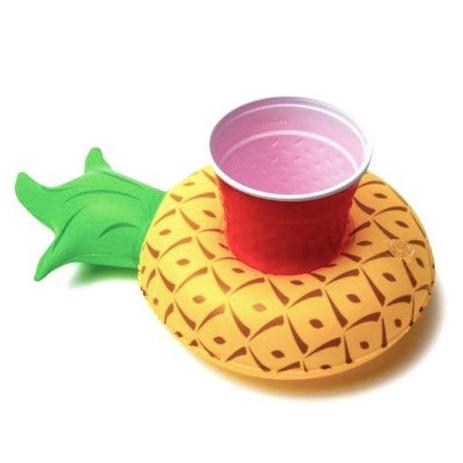 Bóia de Piscina Porta Copo - Abacaxi - L3 store Menor preço em Bóia de Piscina Porta Copo - Abacaxi - L3 store