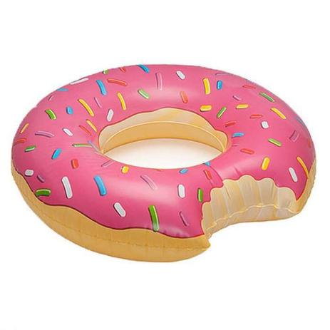 Boia Divertida Donuts Rosquinha Inflável Cintura Rosa - Wellmix Menor preço em Boia Divertida Donuts Rosquinha Inflável Cintura Rosa - Wellmix
