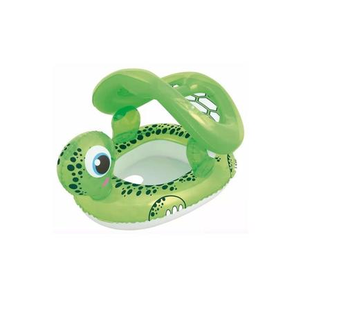 Boia Infantil Fralda Piscina Praia Com Cobertura Tartaruga - Bestway Menor preço em Boia Infantil Fralda Piscina Praia Com Cobertura Tartaruga - Bestway