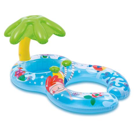 Boia Infantil Inflável para Piscina Mamãe e Bebê Peixinhos com Cobertura Intex Menor preço em Boia Infantil Inflável para Piscina Mamãe e Bebê Peixinhos com Cobertura Intex