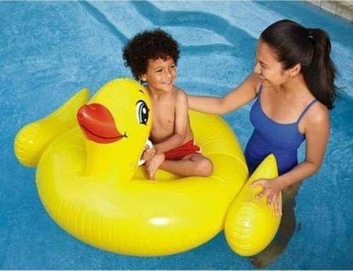 Menor preço em Boia Infantil Pato Inflável 116 cm Summer Waves