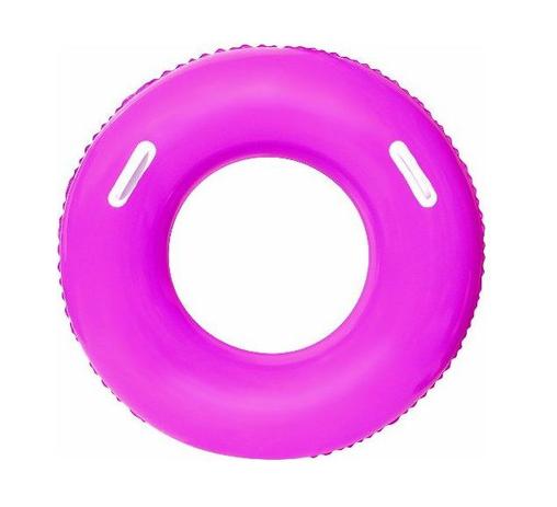 Boia inflável circular colorida grande com alças 91cm - Zein import Menor preço em Boia inflável circular colorida grande com alças 91cm - Zein import