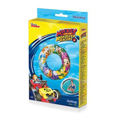 Boia Inflável Circular Disney Mickey 56cm - Bestway Menor preço em Boia Inflável Circular Disney Mickey 56cm - Bestway