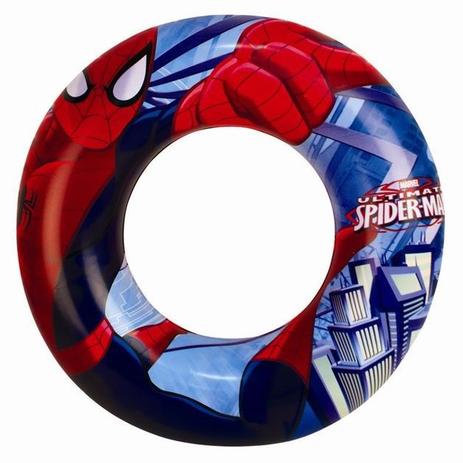 Boia inflável circular infantil spider-man - bestway - Zein import Menor preço em Boia inflável circular infantil spider-man - bestway - Zein import