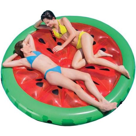 Boia Inflável Gigante para piscina Colchão InflávelIlha Melancia Divertida Intex - Suporta até 200Kg Boia Instagram Menor preço em Boia Inflável Gigante para piscina Colchão InflávelIlha Melancia Divertida Intex - Suporta até 200Kg Boia Instagram