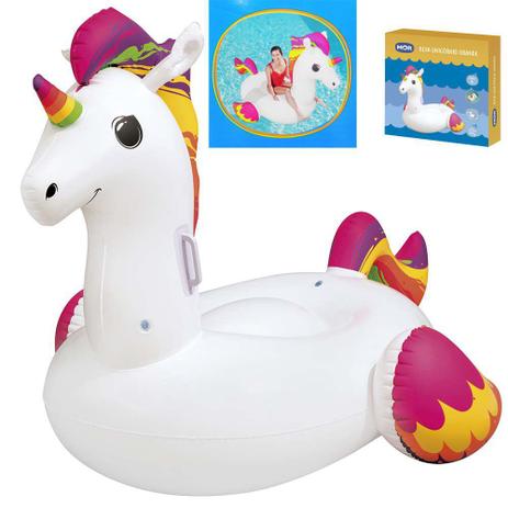 Boia Inflavel Gigante Unicornio Piscina Praia 2 metros Lazer 90kg - Mor Menor preço em Boia Inflavel Gigante Unicornio Piscina Praia 2 metros Lazer 90kg - Mor