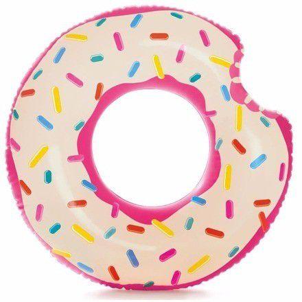 Boia Inflável para piscina Rosquinha mordida Donut Tube Redonda Intex 59265 Menor preço em Boia Inflável para piscina Rosquinha mordida Donut Tube Redonda Intex 59265
