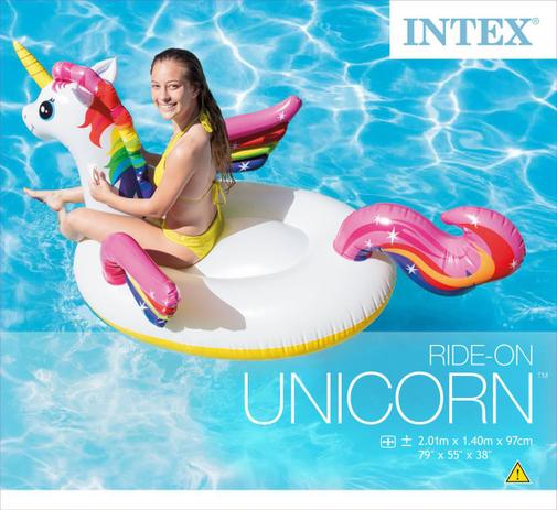 Boia Inflável para piscina Unicórnio Intex 57561 (Boia das Blogueiras Famosas) Menor preço em Boia Inflável para piscina Unicórnio Intex 57561 (Boia das Blogueiras Famosas)