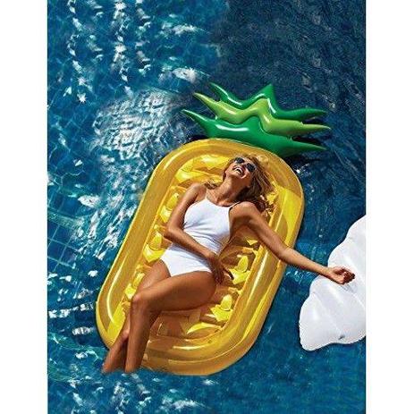 Boia Inflavel Piscina Formato Abacaxi - Wincy Menor preço em Boia Inflavel Piscina Formato Abacaxi - Wincy