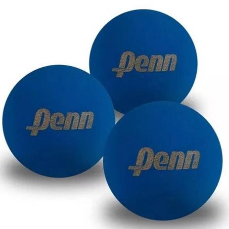 Bola De Frescobol Penn Azul Kit 3 Unidades Menor preço em Bola De Frescobol Penn Azul Kit 3 Unidades