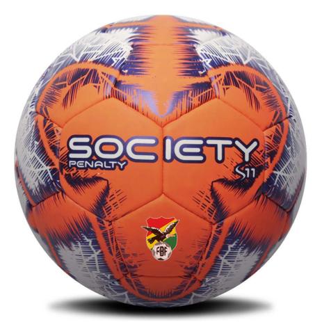 Bola de Futebol Society Penalty S11 R4 IX Costurada - FBF Menor preço em Bola de Futebol Society Penalty S11 R4 IX Costurada - FBF