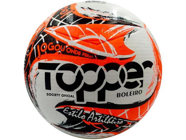 Bola de Futebol Society Topper Boleiro Oficial é boa?