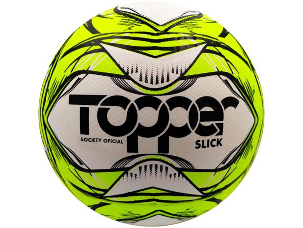 Bola de Futebol Society Topper Slick 2021 Oficial Menor preço em Bola de Futebol Society Topper Slick 2021 Oficial