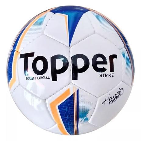 Bola De Futebol Society Topper Strike IX Menor preço em Bola De Futebol Society Topper Strike IX