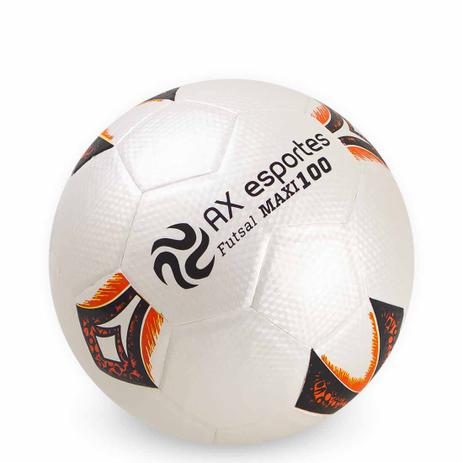 Bola de Futsal AX Esportes Maxi 100 Matrizada com 32 Gomos Menor preço em Bola de Futsal AX Esportes Maxi 100 Matrizada com 32 Gomos