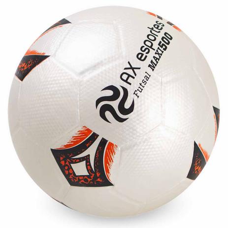 Bola de Futsal AX Esportes Maxi 500 Matrizada com 32 Gomos Menor preço em Bola de Futsal AX Esportes Maxi 500 Matrizada com 32 Gomos