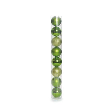 Bola De Natal P/ Árvore Brilho Glitter 8Cm C/ 8 Pçs Verde - Cromus Menor preço em Bola De Natal P/ Árvore Brilho Glitter 8Cm C/ 8 Pçs Verde - Cromus