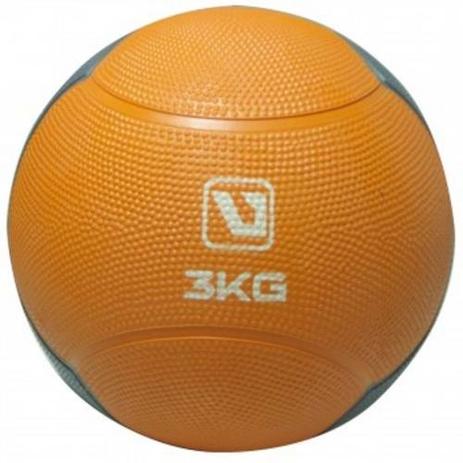 Bola De Peso Medicinal 3kg Medicine Ball - Liveup Menor preço em Bola De Peso Medicinal 3kg Medicine Ball - Liveup