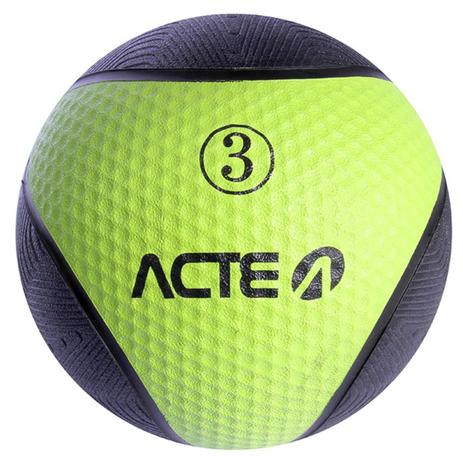 Bola de Peso Medicine Ball 3KG Verde - ACTE T103 - Acte sports Menor preço em Bola de Peso Medicine Ball 3KG Verde - ACTE T103 - Acte sports