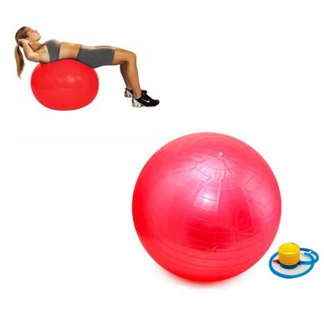 Bola De Pilates E Yoga Ginastica Musculacao Exercicio 150kg 55cm Diâmetro - Braslu é boa?