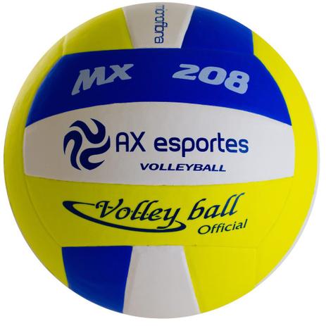 Bola de Vôlei Oficial AX Esportes MX 208 Menor preço em Bola de Vôlei Oficial AX Esportes MX 208