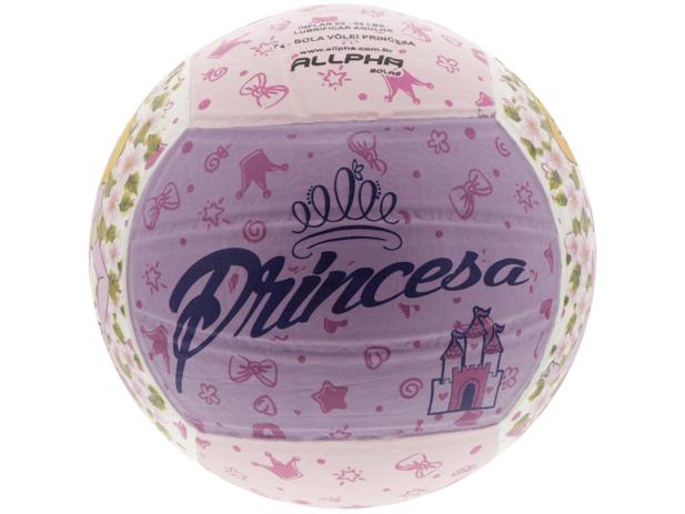 Bola de Vôlei Princesa Allpha - 74 Menor preço em Bola de Vôlei Princesa Allpha - 74