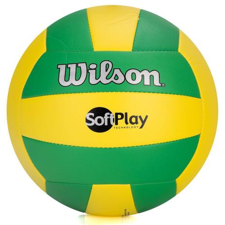 Bola de Vôlei Soft Play (Verde e Amarelo) - Wilson é boa?