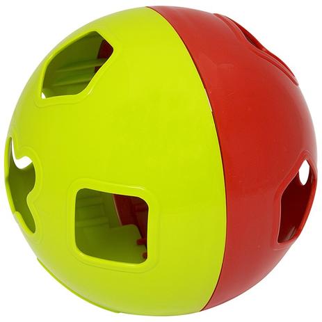 Bola Didática com Formas de Encaixe Verde - Mercotoys Menor preço em Bola Didática com Formas de Encaixe Verde - Mercotoys
