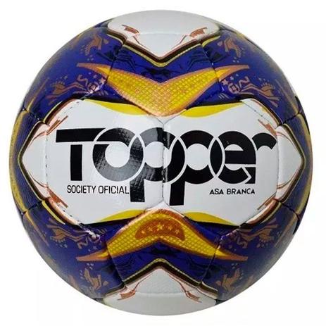 Bola Futebol Society Topper Asa Branca Copa do Nordeste é boa?