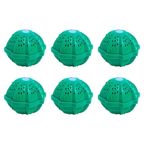 Bola Lava Roupas Ecológica Super Economia de Sabão em Pó Kit 6 Unidades - Vendasshop utensilios de limpeza Menor preço em Bola Lava Roupas Ecológica Super Economia de Sabão em Pó Kit 6 Unidades - Vendasshop utensilios de limpeza