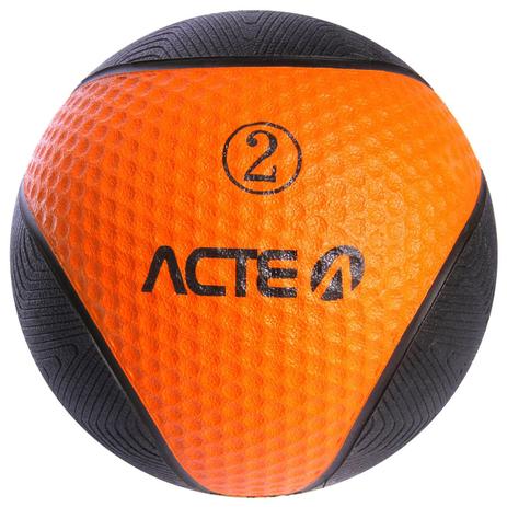 Bola Medicine Ball 2 Kg Em Borracha T102 Acte Menor preço em Bola Medicine Ball 2 Kg Em Borracha T102 Acte