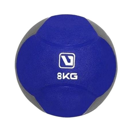 Bola Medicine Liveup Sports Ls3006f-8 8Kg Azul/Cinza Menor preço em Bola Medicine Liveup Sports Ls3006f-8 8Kg Azul/Cinza